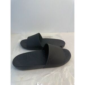 .5095 Crocs Black, Slip on Sandals-US 8 Womens